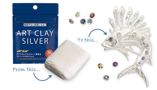 Firing Gemstones into Art Clay®